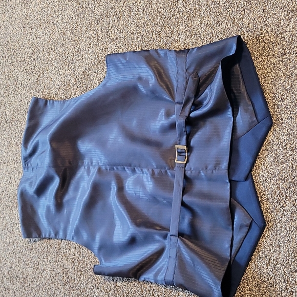 Blue suit vest - Picture 4 of 6